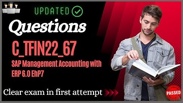 SAP C_TFIN22_67 Certification Questions and Study Material [Latest]
