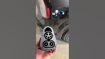 A2Z CCS to NACS adapter fits the 2026 EV9 with NACS port #kiaev9 #a2z #ccstonacs