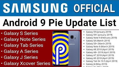 Samsung Android 9 Pie Update - Official List (In Hindi) 24 Devices || By Techmaster Munshi