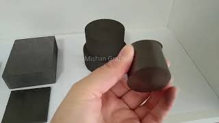 The difference between the high pure graphite block and fine grain type graphite block