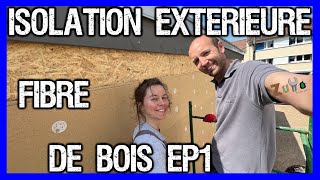 ITE ISOLATION EXTERIEURE : FIBRE DE BOIS EP1 ✨