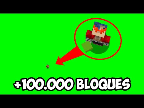 I made a GIANT CHROMA KEY in Minecraft Survival... 🤔
