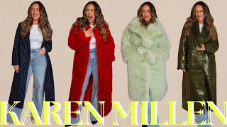 Karen Millen: The Ultimate Destination for Statement Jackets | Curvy Midsize 8–10 | Size 9 Shoe