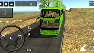 Euro Bus Driving Game 2024 Indonesia Bus Simulator Public Transportation Android Gameplay 1059