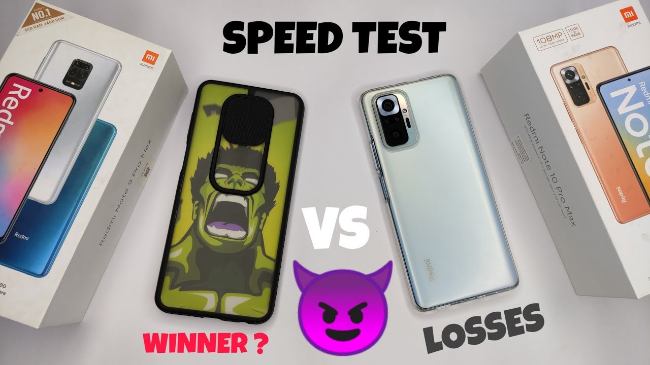 Redmi Note 9 Pro Vs Redmi Note 10 Pro Speed Test SD 720G Vs 732G