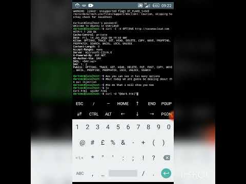 WEBDAV PUT METHOD