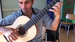 Guitar lesson in Golshan nr.45 (Apoyando)