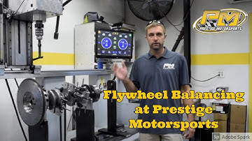 Flywheel Balancing at Prestige Motorsports