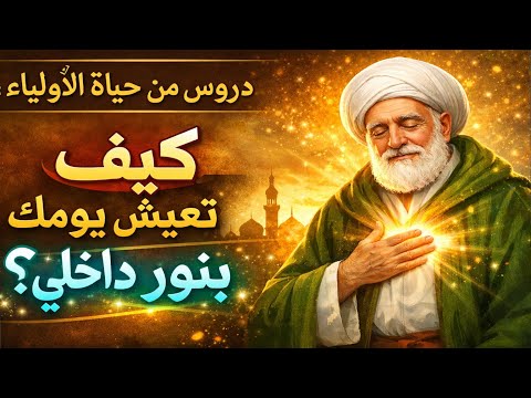 دروس من حياة الأولياء كيف تعيش يومك بنور داخلي