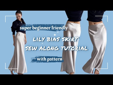 Make The Perfect Lily Bias Maxi Skirt [SEWING TUTORIAL]