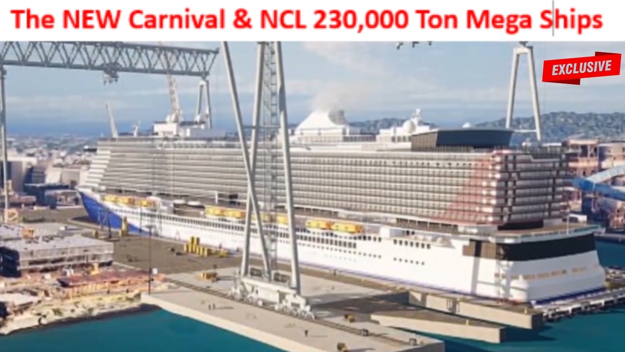 Carnival & Norwegian: Same 230k Cruise Ship Design?