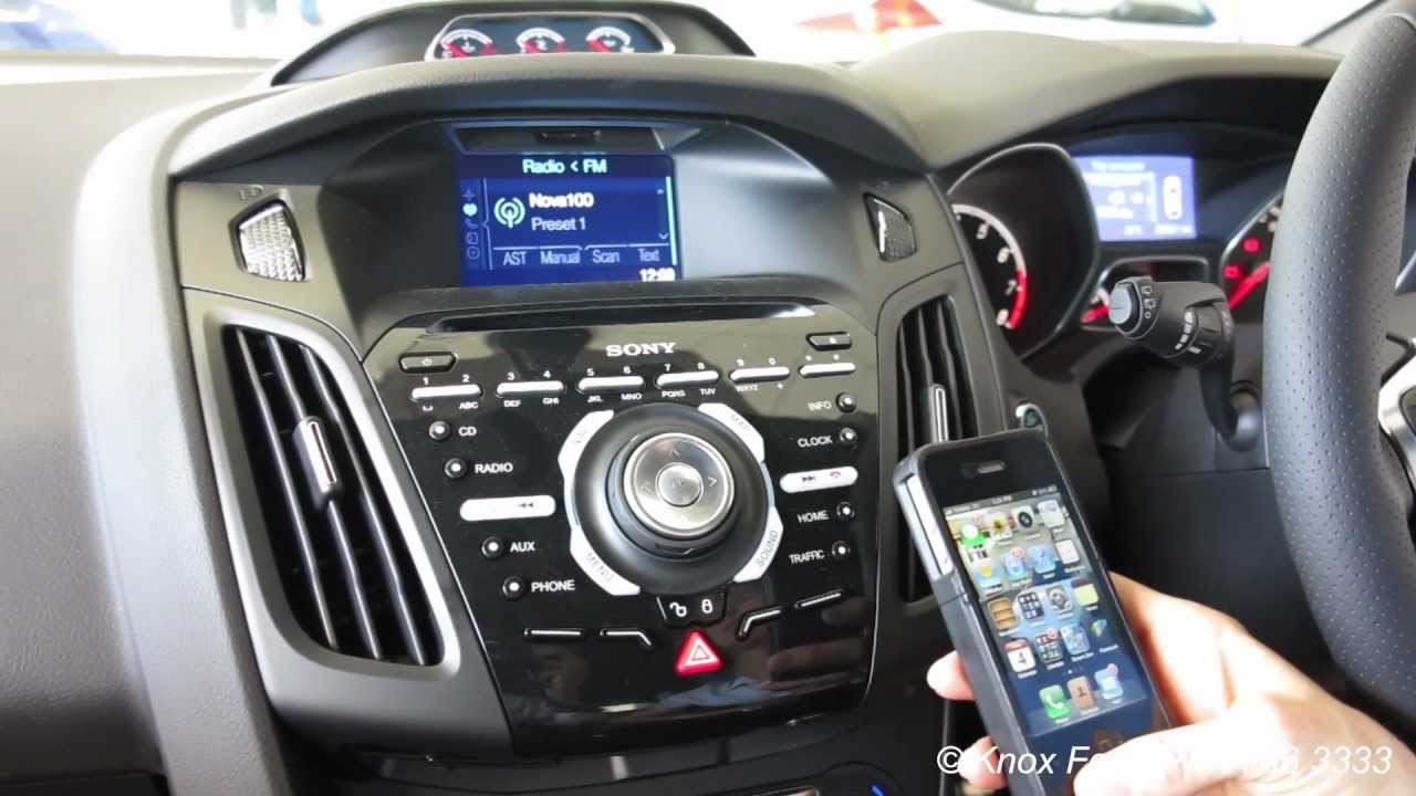 How to connect a bluetooth phone to ford sync #2