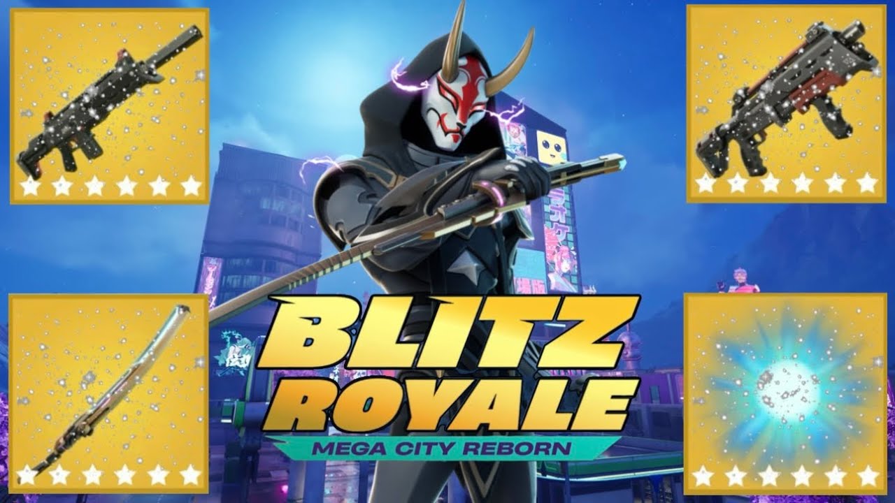 Fortnite Blitz Royale Mega City Reborn Week is HERE!