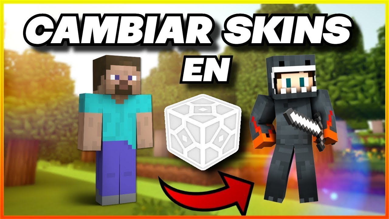 COMO TENER SKIN EN MINECRAFT 🚀 TODAS LAS VERSIONES 🔥 - YouTube