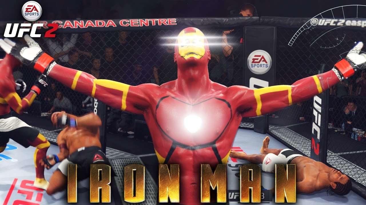 Ironman Knocking Everyone Out Crazy Kos Ea Sports Ufc 2 Ultimate Team Gameplay Youtube
