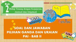 Halo teman-teman pada kesempatan ini saya akan berbagi jawaban dari
evaluasi bab 2 buku paket pendidikan agama islam dan budi pekerti
kelas vii kurikulum 201...