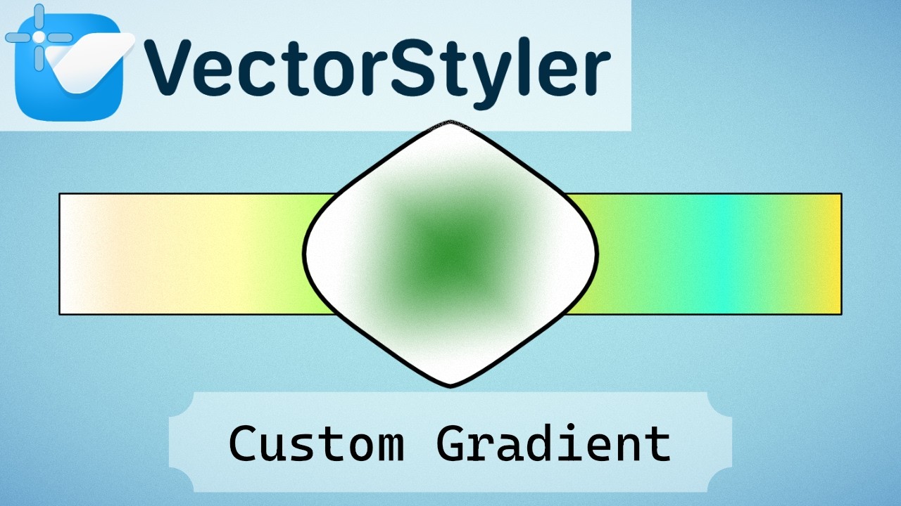 Vector Styler | Concentric Shape Gradient | Mirrored Shape | Center ...