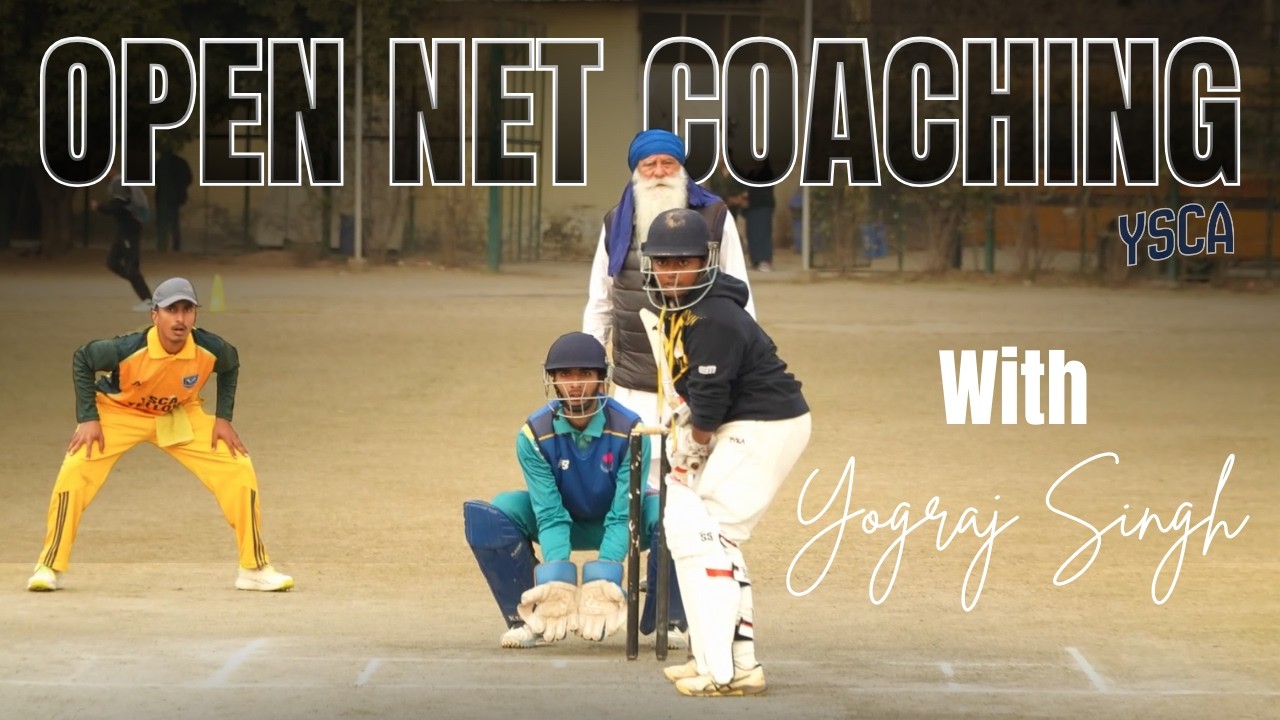 OPEN NET COACHING | yograj singh | Indian cricket  | Actor