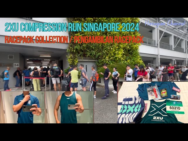 Racepack Collection 2XU Compression Run Singapore 2024, F1 Pit Building class=