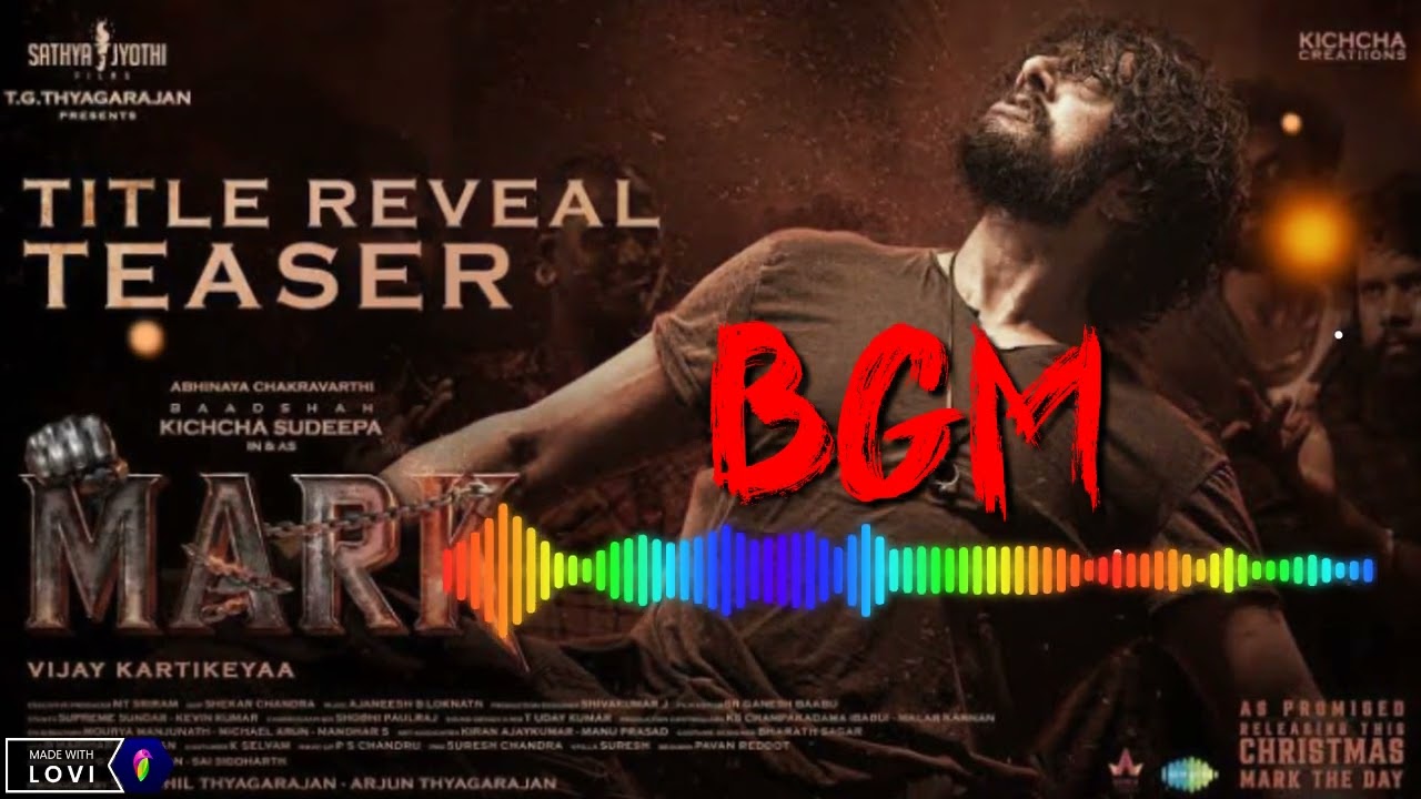 Sudeep MARK Title Teaser BGM | Viral Ringtone