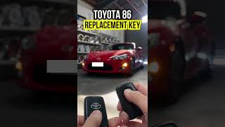 Toyota 86 Replacement Key