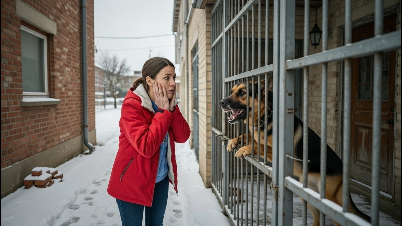 Veterinářka právě otevřela dveře útulku, když začali křičet: „Ustupte! Ona je zlá jako čert!“