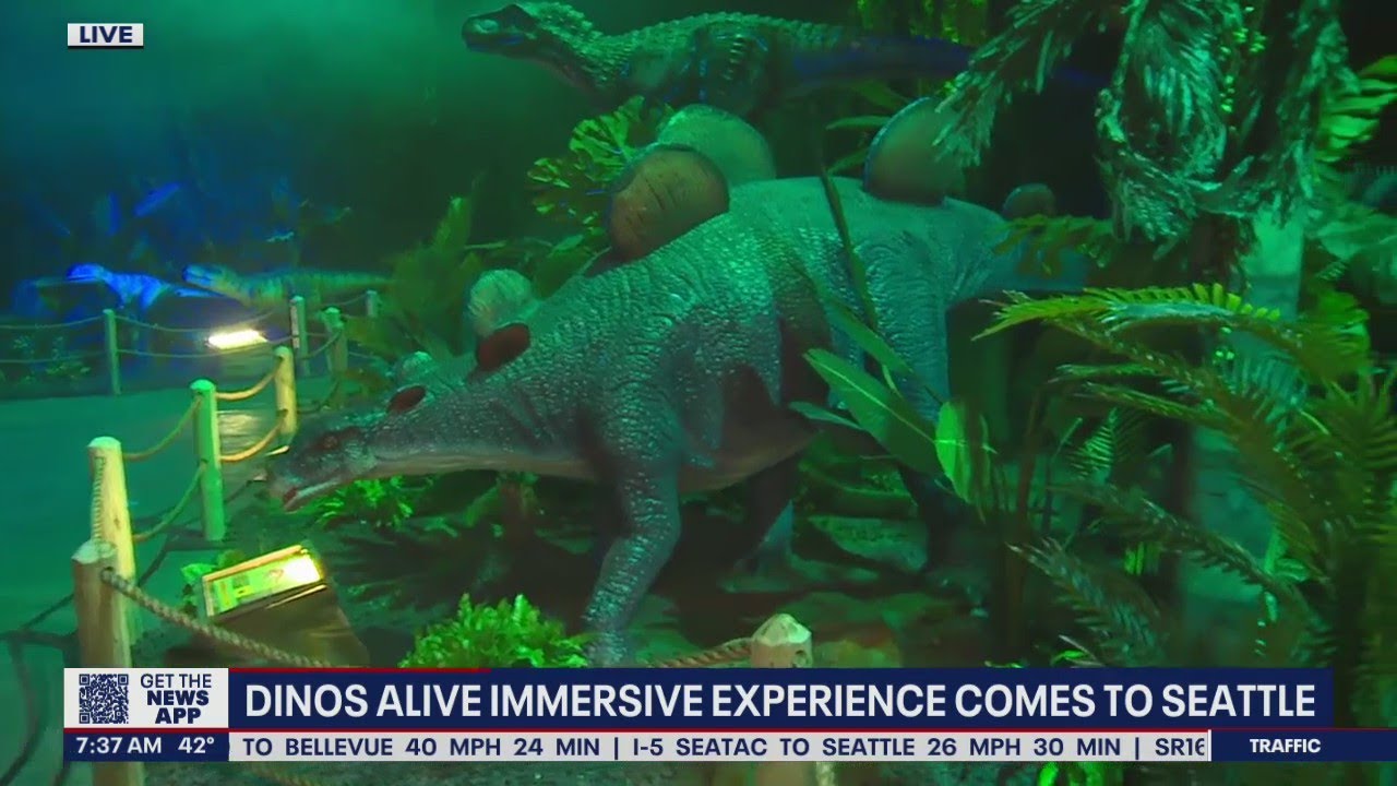 Dinos Alive: Immersive Experience Brings Dinosaurs Roaring Into Washington,  DC