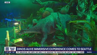 Dinos Alive: An Immersive Experience comes to Seattle Part 1 | FOX 13 Seattle