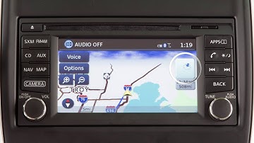 2017 NISSAN Frontier - Map Button (if so equipped)