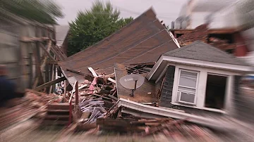 ¿Puedes sobrevivir al derrumbe de una casa?