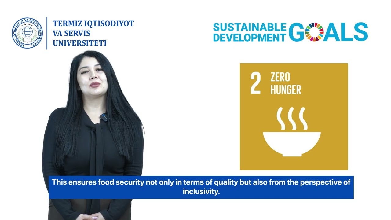SDG 2 | ZERO HUNGER