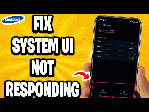How To Fix System UI Isn't Responding On Samsung (Best Method)