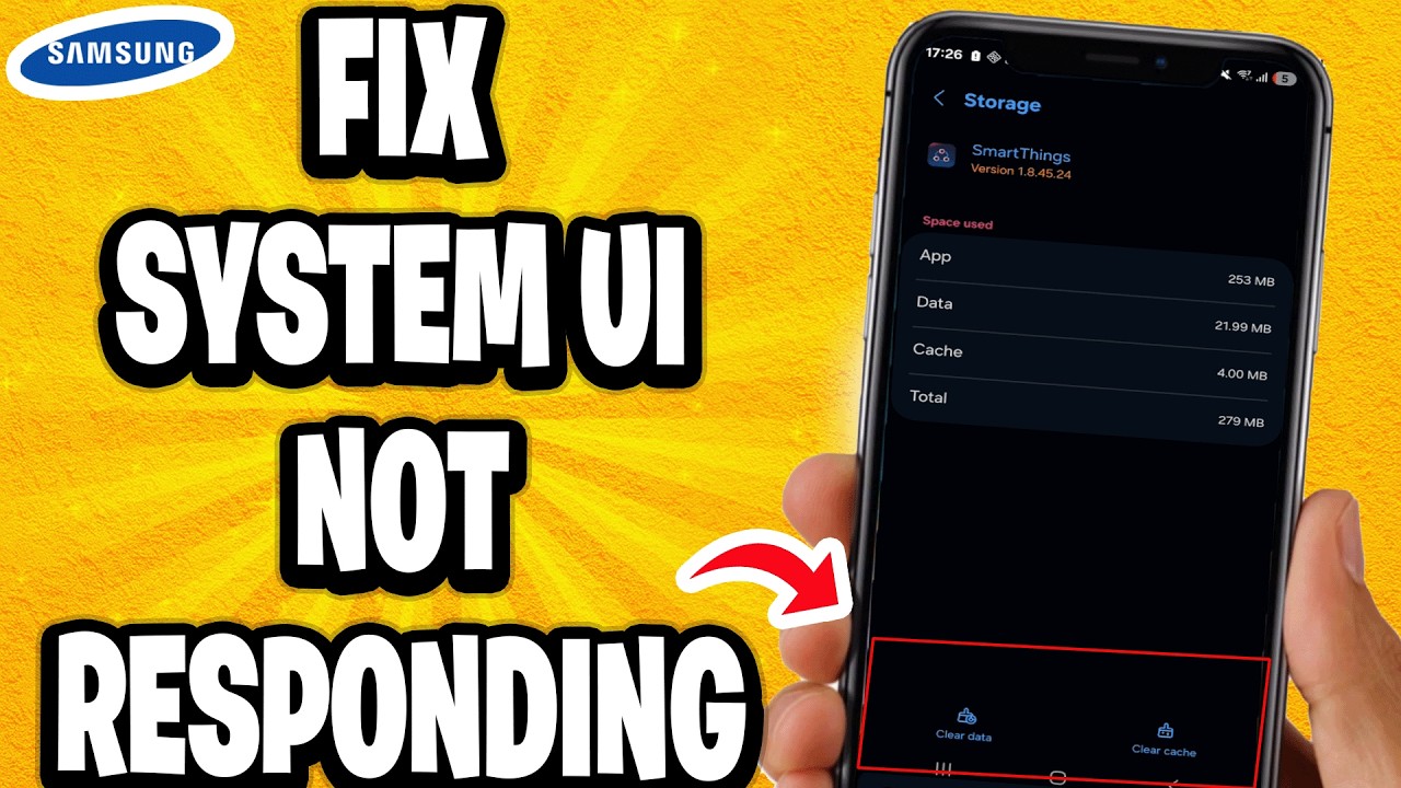 How To Fix System UI Isn't Responding On Samsung (Best Method) - YouTube