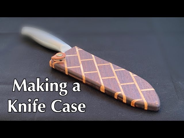 DIY] Making a Knife Case / キャンプで活躍！寄せ木の包丁ケース