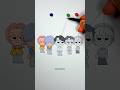 Kpop Demon Hunters Saja Boys Color Ball Matching Puzzle #sajaboys #trend #shortsviral #kpop