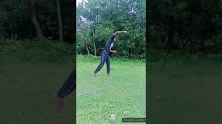 wall flip slow motion
