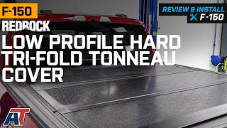 20152023 F150 RedRock Low Profile Hard TriFold Tonneau Cover Review & Install
