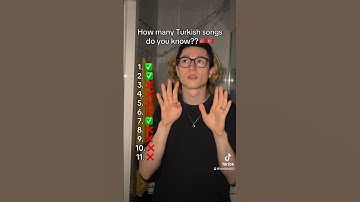 Turkish Songs Quiz🇹🇷🇹🇷