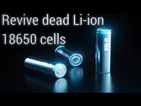 Repair Dead Li-ion Battery | How to Repair Dead Lithium ion 18650 Cells  #lithiumbattery