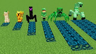 which creeper and mutant creepers mob will generate more Sculk?