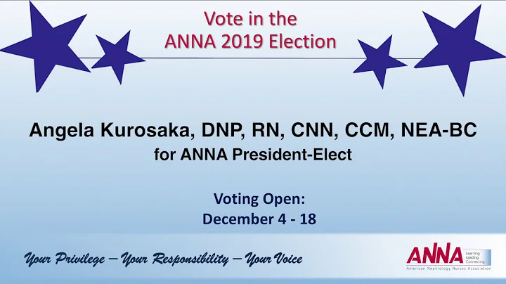 Angela Kurosaka for President-Elect 2019 Election