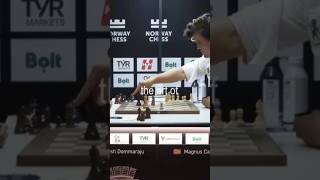 the art of chess rage.#chess#magnuscarlsen#hikaru#gothamchess