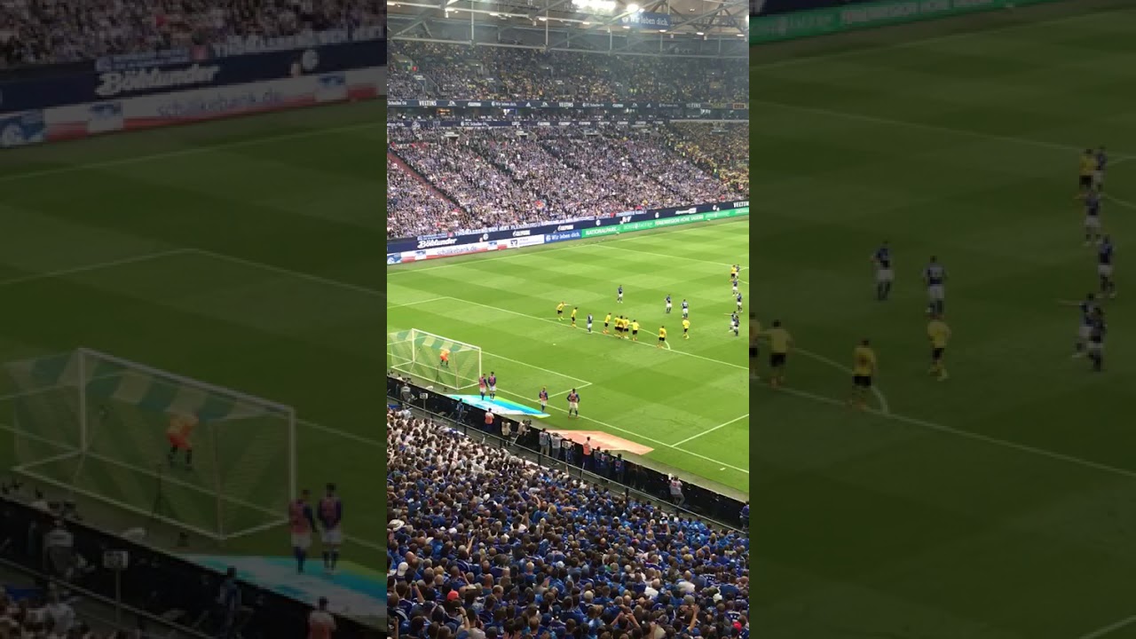 Naldo Freistoß Live - Revierderby - Schalke 04 2:0 Borussia Dortmund - 15.04.2018