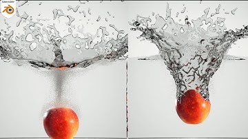 How to Create a Realistic Fruit Splash in Blender | Mantaflow Fluid Simulation Tutorial