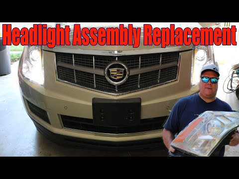 Video: Paano mo babaguhin ang isang headlight sa isang Cadillac SRX?