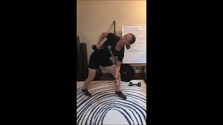 Bench Press & Lawmower Rows; Clean Pulls Complex - CFH Workout for Aug. 28, 2020