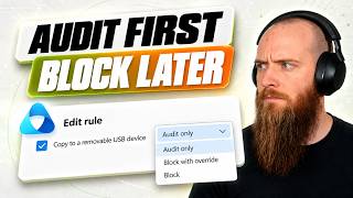 Avoid Blocking Too Soon [Use Purview Audit Mode]