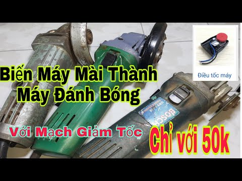 Video Biến Máy Mài Cầm Tay Thành Máy Đánh Bóng Chỉ Với 50K!! - youtube