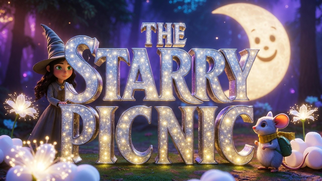 Magical Starry Cake Adventure Bedtime Story for Kids | Picture Book Animation