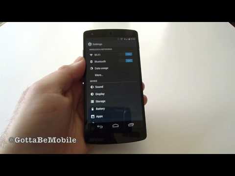 Android 4.4 KitKat 및 Nexus 5에 잠금 화면 위젯을 추가하는 방법
